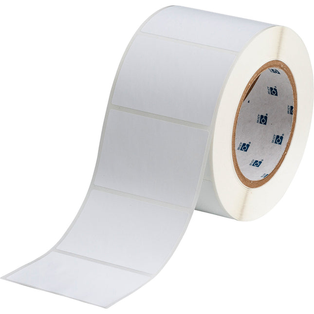 76 mm Core Matt White Polyester Labels with min 25 recycled content