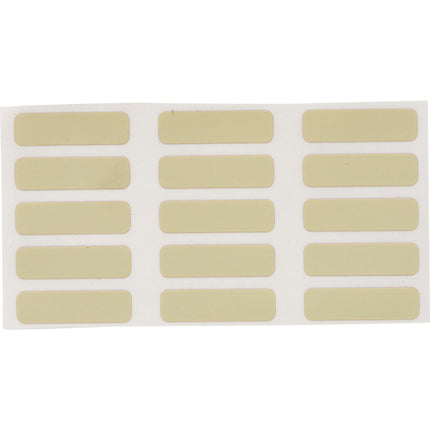 76 mm Core Matt Amber Polyimide Circuit Board Labels