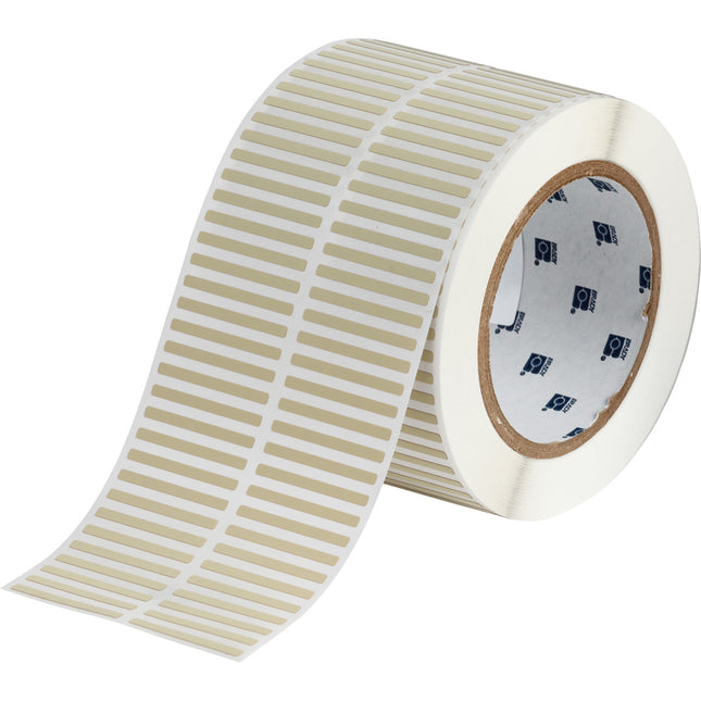 76 mm Core Matt Amber Polyimide Circuit Board Labels