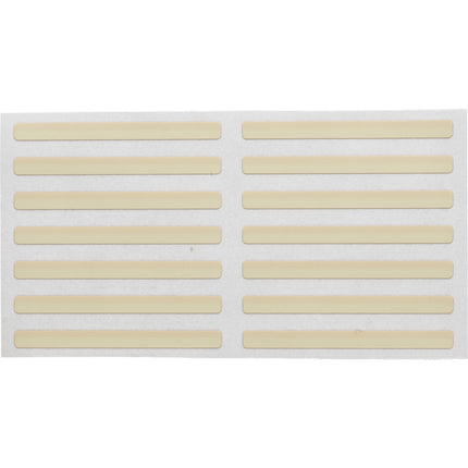 76 mm Core Matt Amber Polyimide Circuit Board Labels