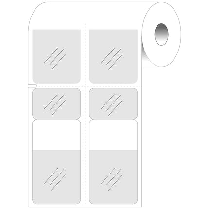 Thermal Transfer Printable Rotating Selflaminating Vinyl Cable Labels