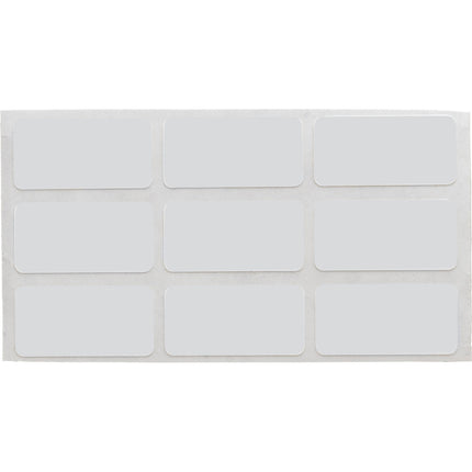 76 mm Core Metallised Matt Polyester Rating Plate and PCB Labels