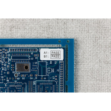 76 mm Core Matt Electrostatic Dissipative 1 mil Polyimide Circuit Board Labels