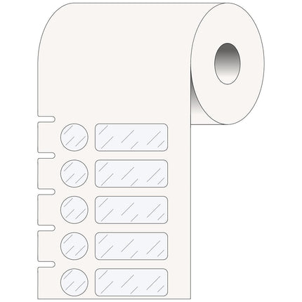 76 mm Core Polypropylene Labels