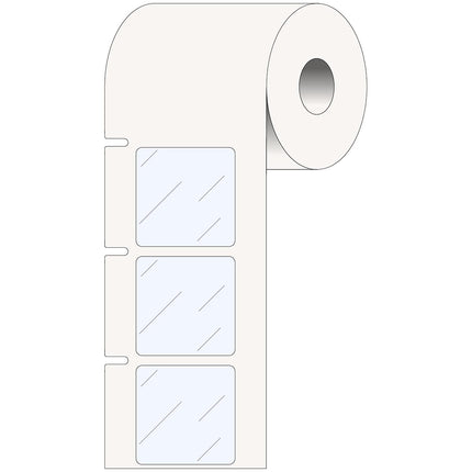 25 mm Small Core Polypropylene Labels