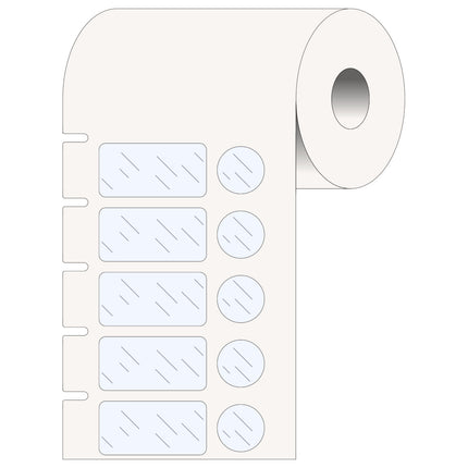 76 mm Core Polypropylene Labels