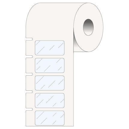 25 mm Small Core Polypropylene Labels