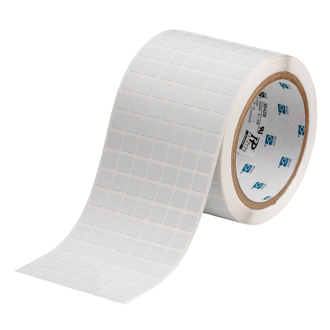 76 mm Core Glossy White 2 mil Polyimide Circuit Board Labels