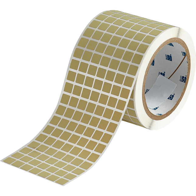 76 mm Core Matt Amber Polyimide Circuit Board Labels