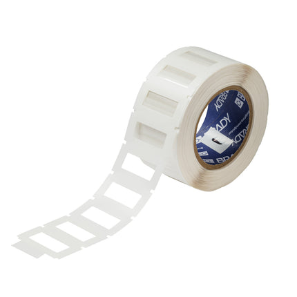 One Step Protect Backside Printed Clear Polyester Labels with Clear Adhesive Border for 3" Core Printers 195 mm x 508 mm