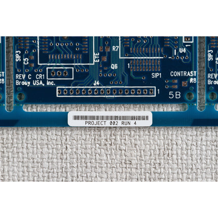 76 mm Core Glossy White 2 mil Polyimide Circuit Board Labels