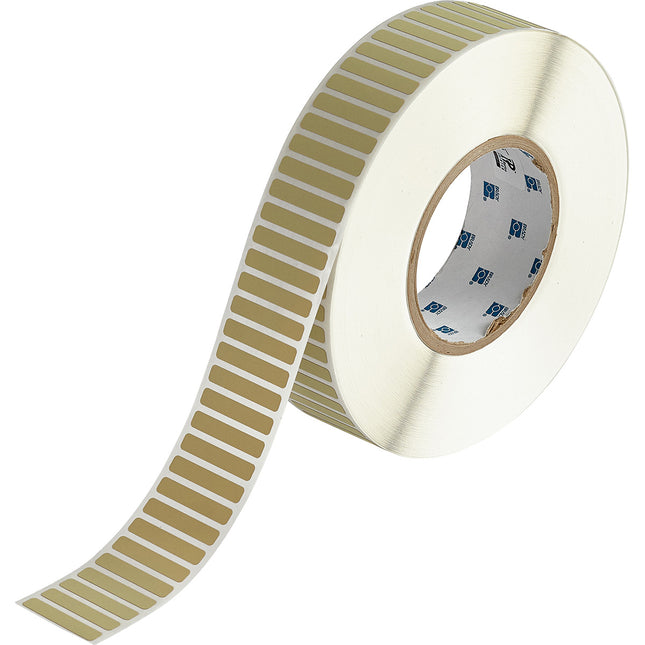 76 mm Core Matt Amber Polyimide Circuit Board Labels