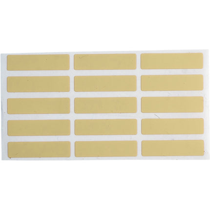 76 mm Core Matt Amber Polyimide Circuit Board Labels