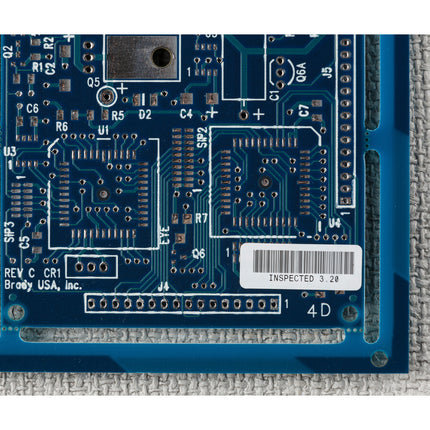 76 mm Core Glossy White 2 mil Polyimide Circuit Board Labels