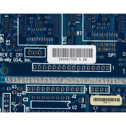 76 mm Core Glossy Electrostatic Dissipative 1 mil Polyimide Circuit Board Labels