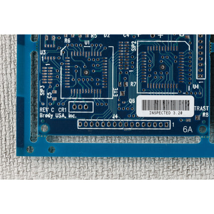 UltraThin Matte Electrostatic Dissipative ESD Polyimide Labels for M610 M611 BMP61 M710 with media adapter and BMP71 with media adapter
