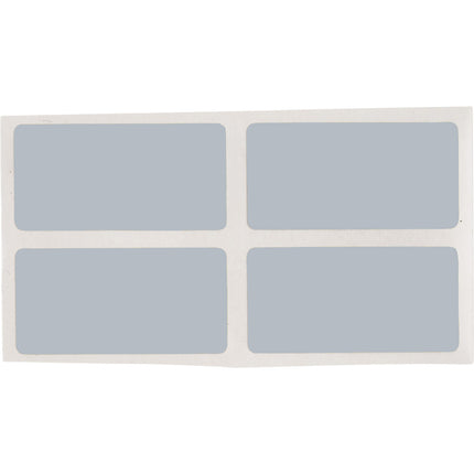 76 mm Core Tamperresistant Metallised Vinyl Labels