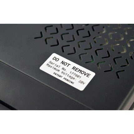 76 mm Core Continuous Matt Silver Polyester with Acrylic Adhesive Labels