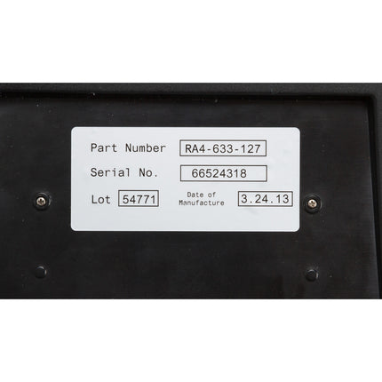 76 mm Core Metallised Matt Polyester Rating Plate and PCB Labels