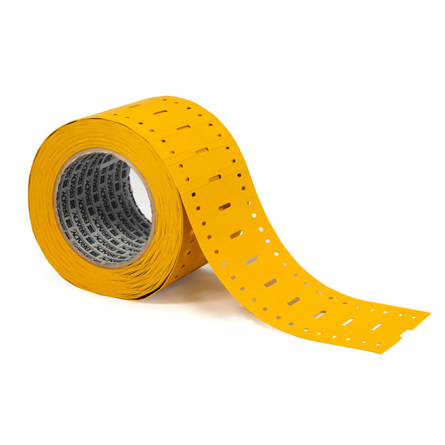 76 mm Core Polyolefin Cable Tags  in clever diecut format suitable for in and outdoor use