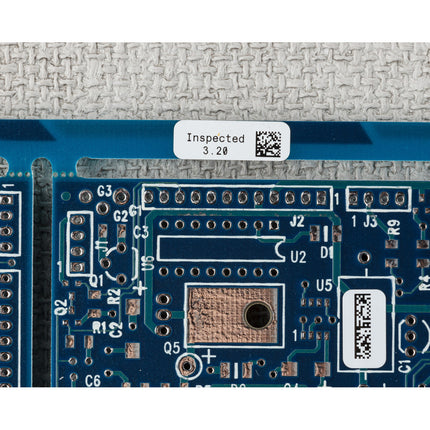 76 mm Core Glossy Electrostatic Dissipative 2 mil Polyimide Circuit Board Labels