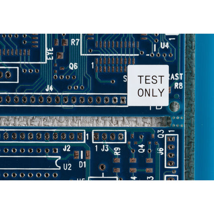 76 mm Core Glossy Electrostatic Dissipative 2 mil Polyimide Circuit Board Labels