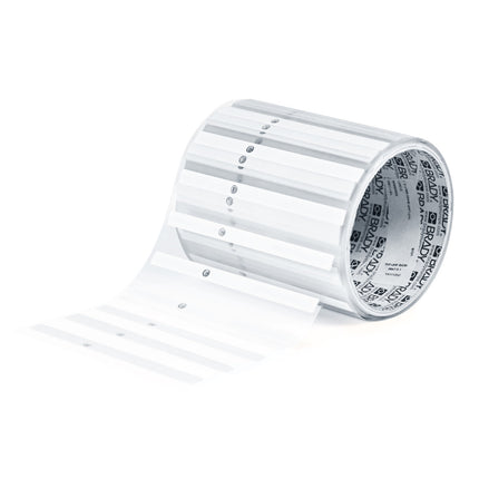 Glossy White Polyester RFID LED Label