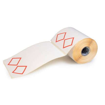 25 mm Small Core Preprinted GHS CLP labels