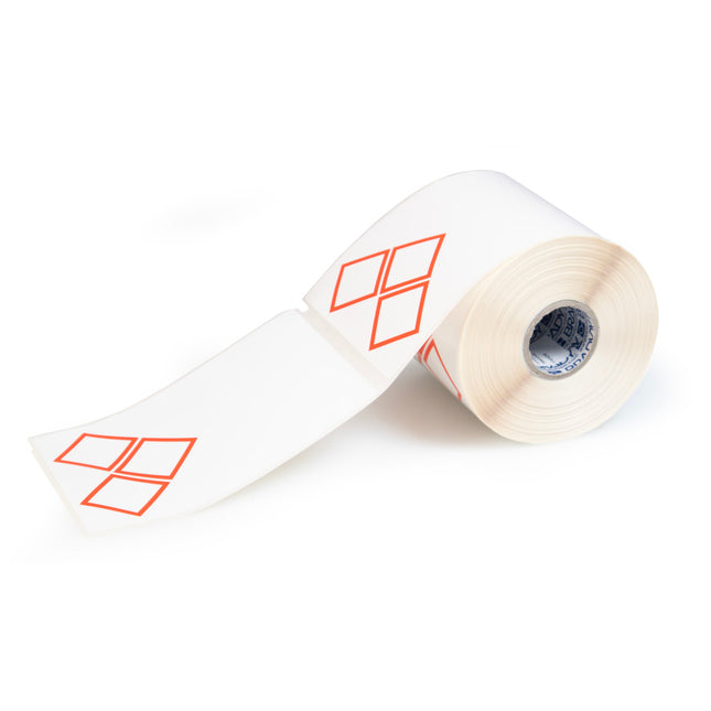 25 mm Small Core Preprinted GHS CLP labels