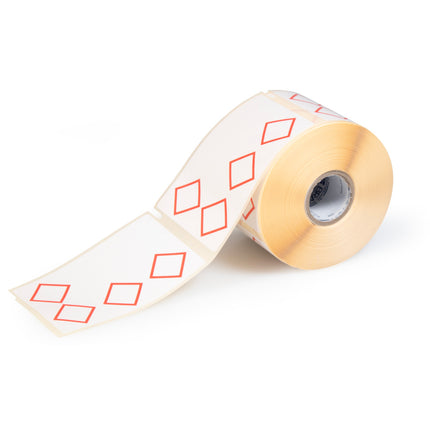 25 mm Small Core Preprinted GHS CLP labels