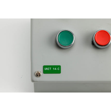 B30 Series Raised Profile Rectangular Labels