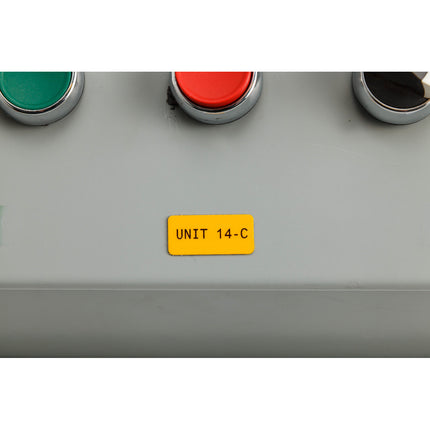B30 Series Raised Profile Rectangular Labels