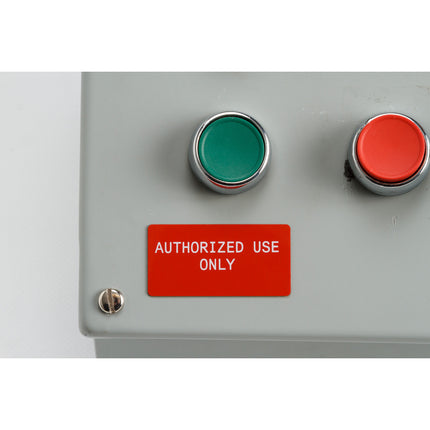 B30 Series Raised Profile Rectangular Labels