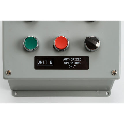 B30 Series Raised Profile Rectangular Labels