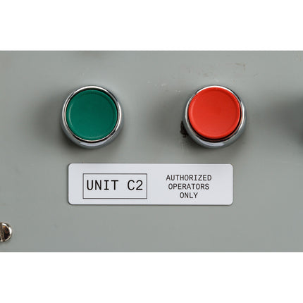 B30 Series Raised Profile Rectangular Labels