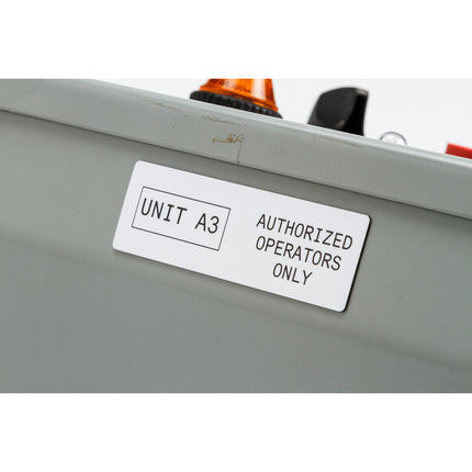 B30 Series Raised Profile Rectangular Labels