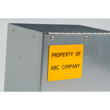 B30 Series Raised Profile Rectangular Labels