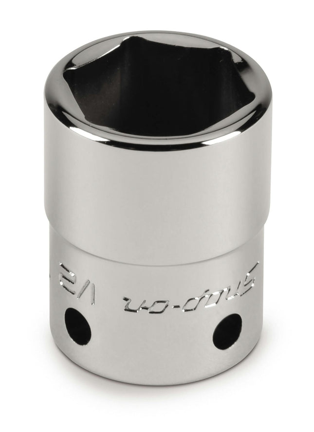 Snap-on Tools@Height 1/4" Drive 6-Point SAE 3/16" Flank Drive® Shallow Socket | THTM6
