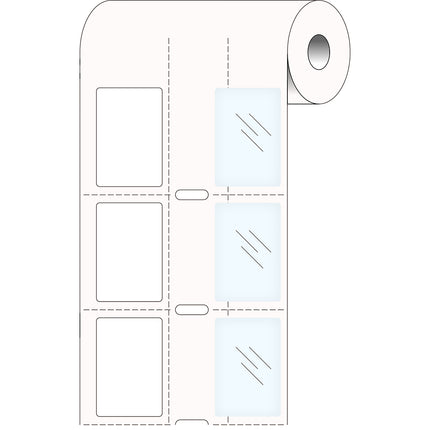 76 mm Core Print and Protect Labels