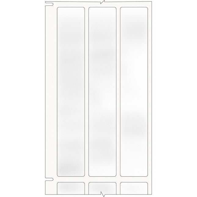 76 mm Core Clear Polyester Barcode Labels