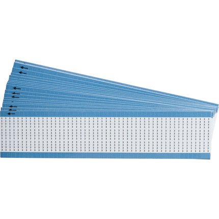 Numerical Minature Legend Vinyl Film Wire Marking Cards