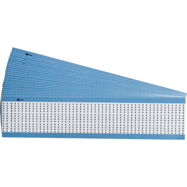 Numerical Minature Legend Vinyl Film Wire Marking Cards