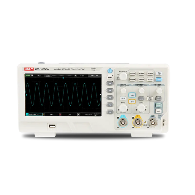 UNI T Digital Oscilloscope 100MHz | UTD2102CEX+