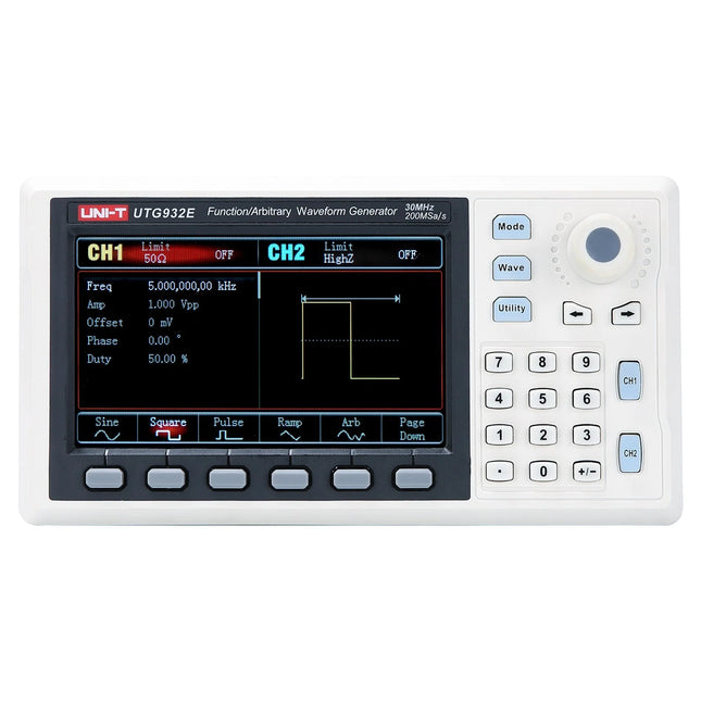 UNI-T 30MHz 2Ch Waveform Generator | UTG932E