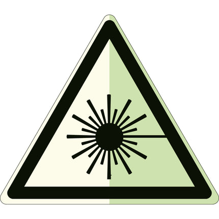 ISO Safety Sign Warning Laser beam