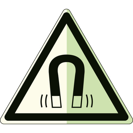 Glowinthedark safety sign