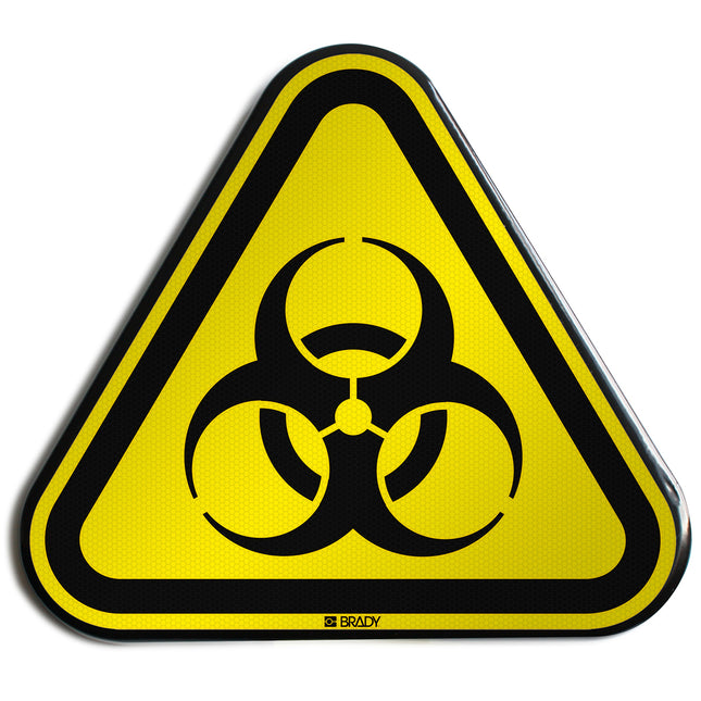 ISO Safety Sign  Warning Biological hazard