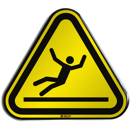 ISO Safety Sign  Warning Slippery surface