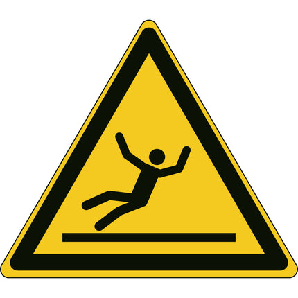 ISO Safety Sign  Warning slippery surface