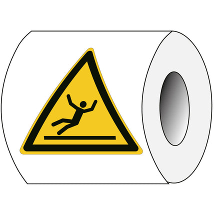 ISO Safety Sign  Warning slippery surface